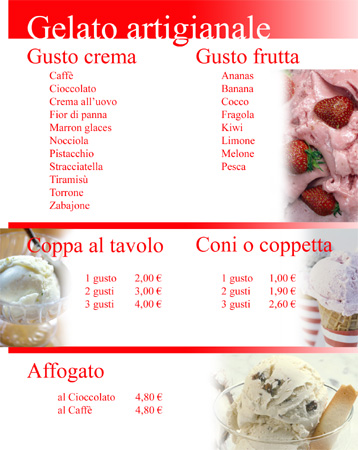 Caffe del portico - Gelati