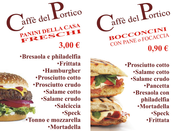 Caffe del Portico - Panini