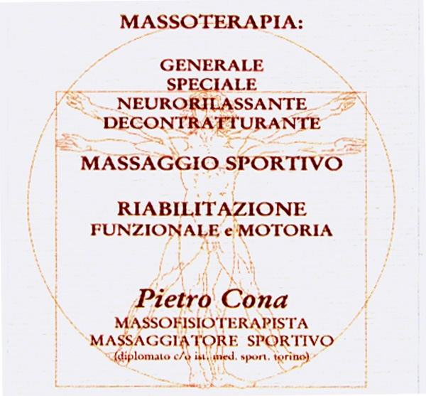 Pietro Cona Massofisioterapista